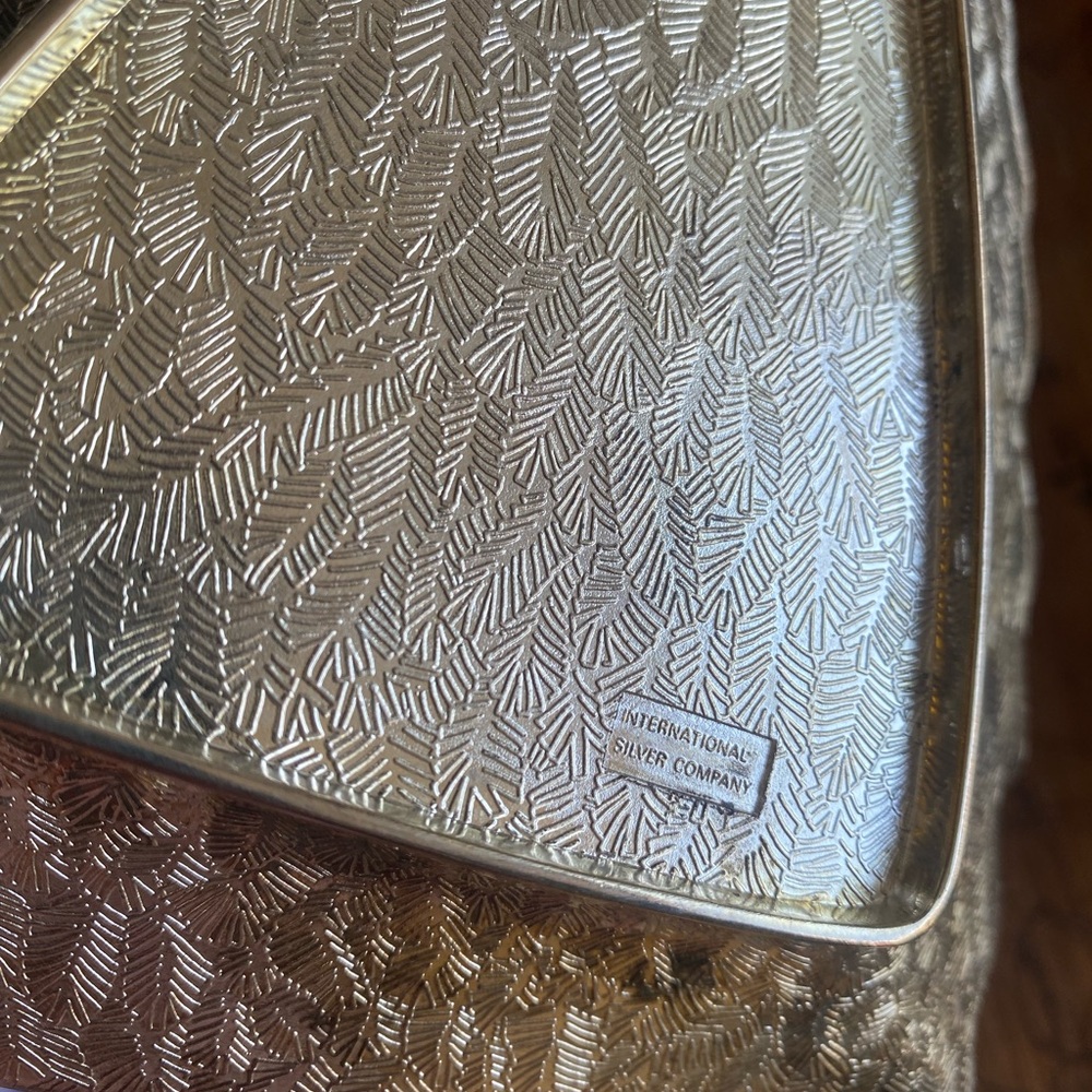 Silver tree Xmas theme tray - Picture 5 of 5
